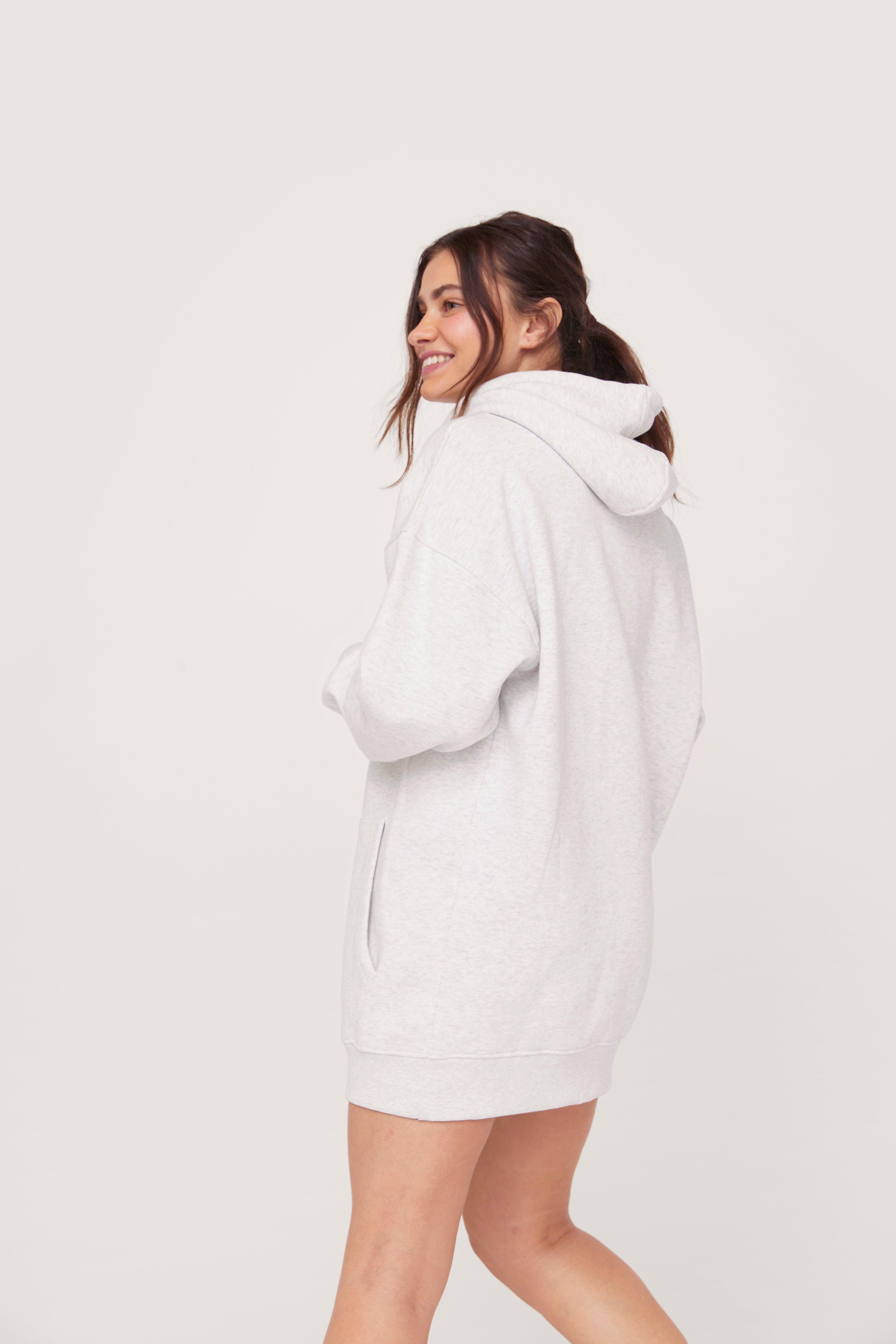 Hooded jumper dress uk online